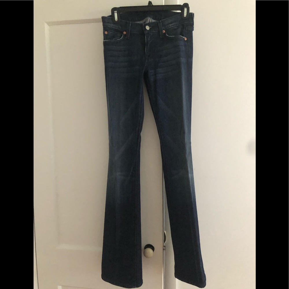 7 Seven for all Mankind dark denim jeans